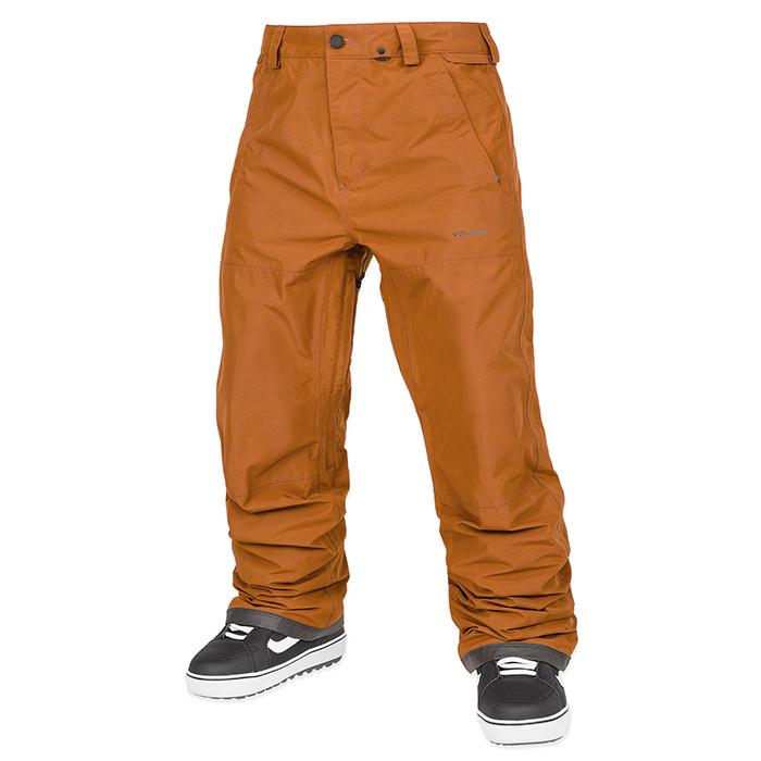 2024-25 VOLCOM DUA GORE-TEX PANT Caramel ボルコム スノーボード ウェアー パンツ ゴアテックス メンズ 24-25 日本正規品_1