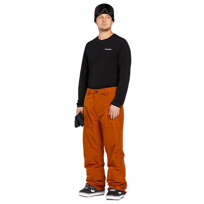 2024-25 VOLCOM DUA GORE-TEX PANT Caramel ボルコム スノーボード ウェアー パンツ ゴアテックス メンズ 24-25 日本正規品_3