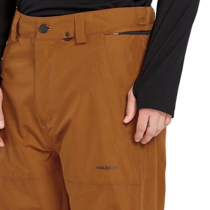 2024-25 VOLCOM DUA GORE-TEX PANT Caramel ボルコム スノーボード ウェアー パンツ ゴアテックス メンズ 24-25 日本正規品_5