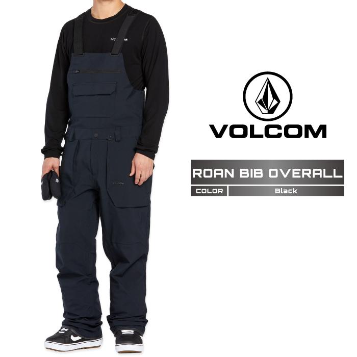 VOLCOM（ボルコム） 2024-25 VOLCOM ROAN BIB OVERALL Black