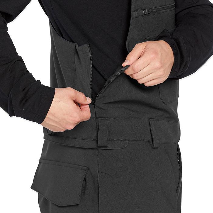 VOLCOM（ボルコム） 2024-25 VOLCOM ROAN BIB OVERALL Black