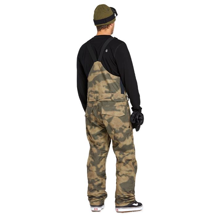2024-25 VOLCOM ROAN BIB OVERALL Camouflage ボルコム スノーボード ウェアー ビブパンツ メンズ 24-25 日本正規品の画像