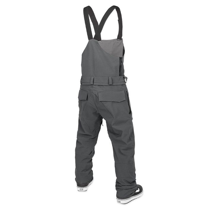 2024-25 VOLCOM ROAN BIB OVERALL Charcoal ボルコム スノーボード ウェアー ビブパンツ メンズ 24-25 日本正規品の画像