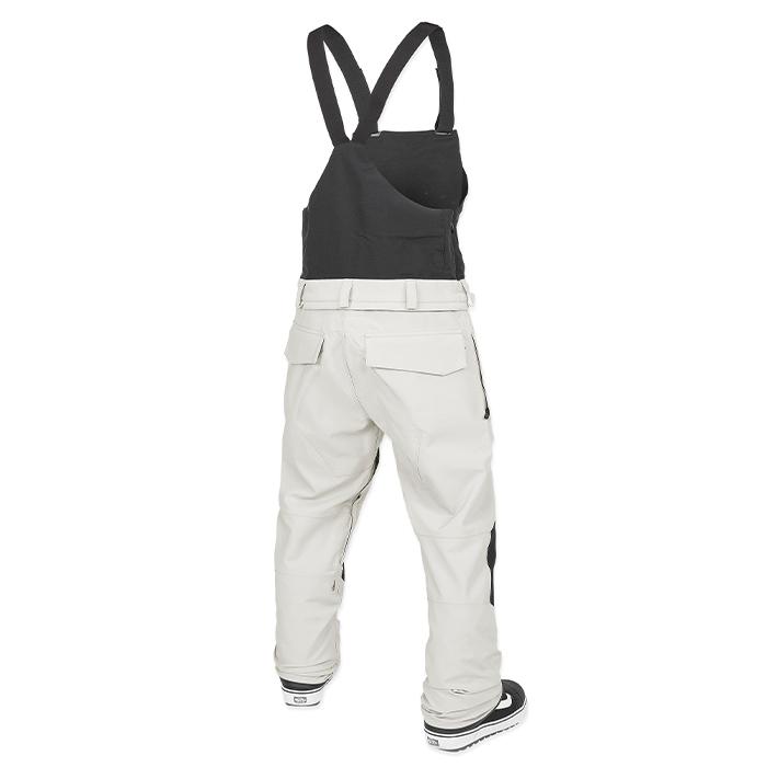 2024-25 VOLCOM ROAN BIB OVERALL Stone ボルコム スノーボード ウェアー ビブパンツ メンズ 24-25 日本正規品の画像