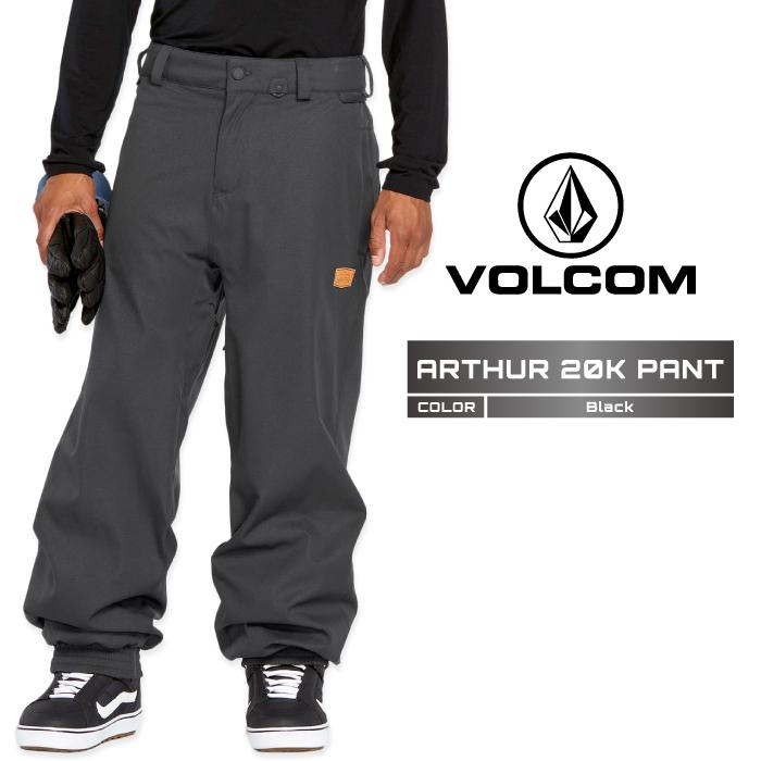 VOLCOM（ボルコム） 2024-25 VOLCOM ARTHUR 20K PANT Black