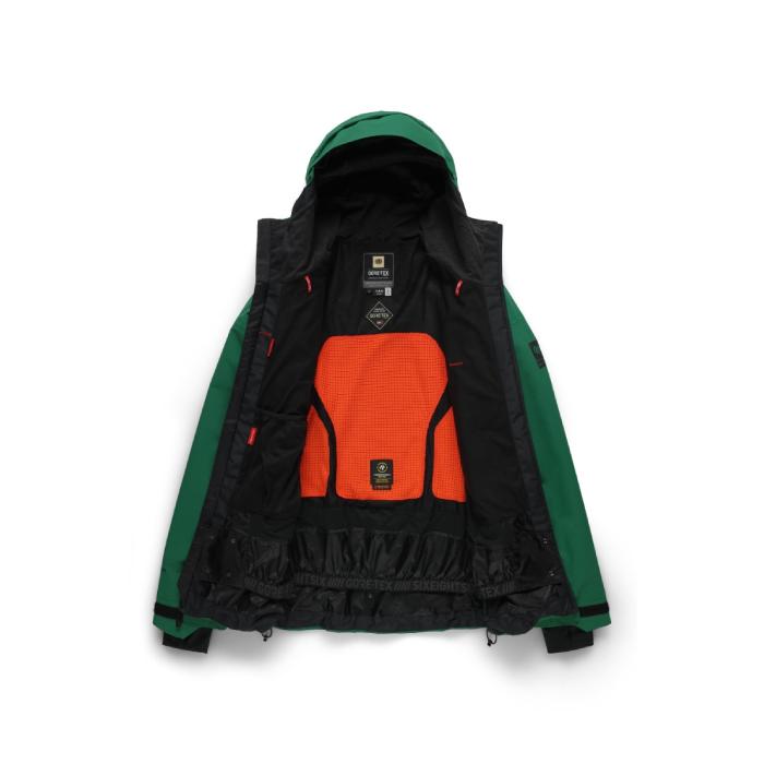 2025-26 686 MENS GORE-TEX GT THERMAGRAPH JACKET Emerald Green シックスエイトシックス スノーボード ウェア ジャケット メンズ 25-26 日本正規品_6