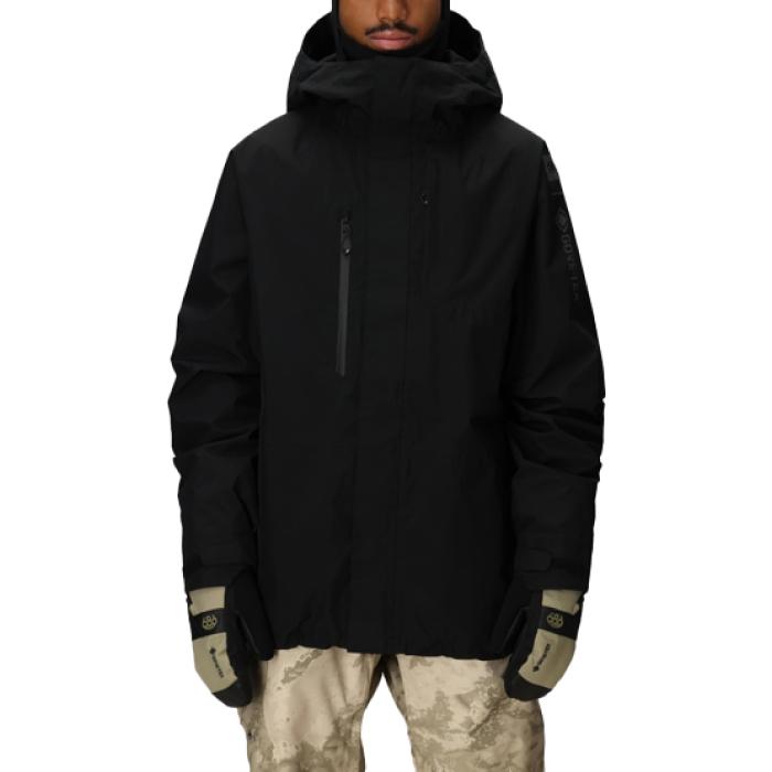 2025-26 686 MENS GORE-TEX CORE SHELL JACKET Black シックスエイトシックス スノーボード ウェア ジャケット メンズ 25-26 日本正規品_1