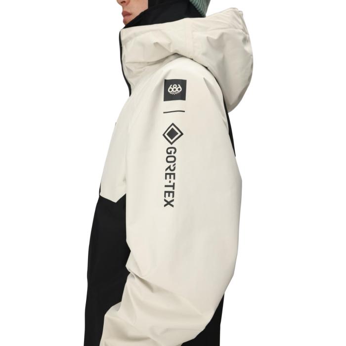 2025-26 686 MENS GORE-TEX CORE SHELL JACKET Limestone Colorblock スノーボード ウェア ジャケット メンズ 25-26 日本正規品_6