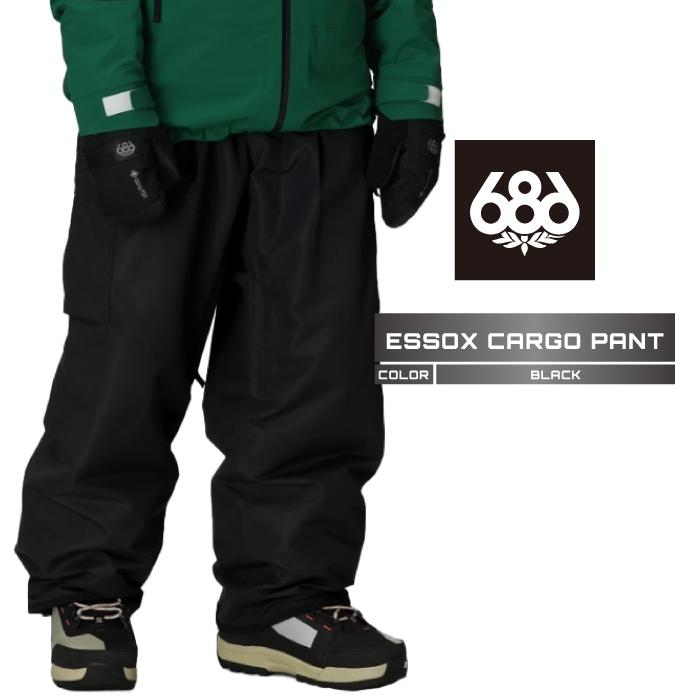 686（シックスエイトシックス） 2025-26 686 ESSOX CARGO PANT Black