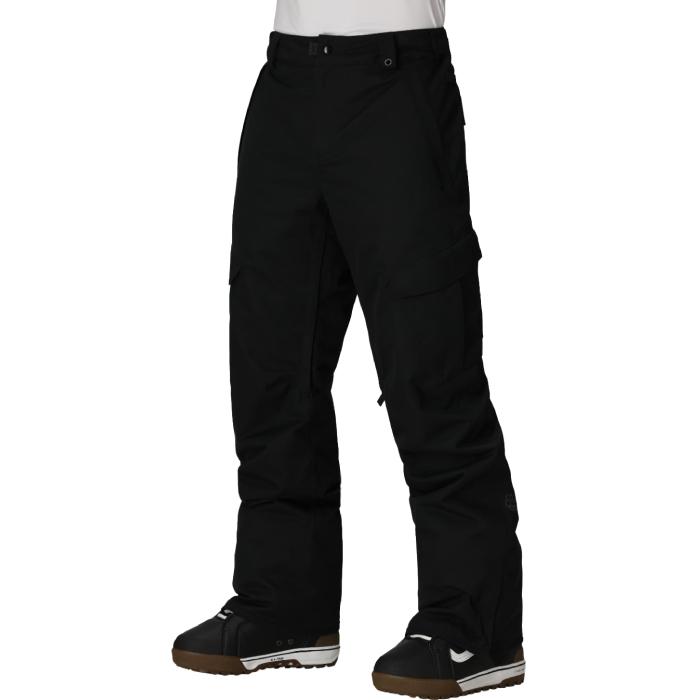 2025-26 686 MENS INFINITY INSULATED CARGO PANT Black シックスエイトシックス スノーボード ウェア パンツ メンズ 25-26 日本正規品の画像