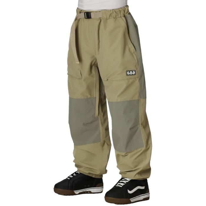 2025-26 686 MENS GHOST 2.5L PANT Sage Ripstop シックスエイトシックス スノーボード ウェア パンツ メンズ 25-26 日本正規品の画像