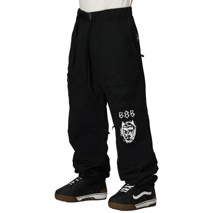 2025-26 686 MENS GHOST 2.5L PANT Cooper Black シックスエイトシックス スノーボード ウェア パンツ メンズ 25-26 日本正規品の画像