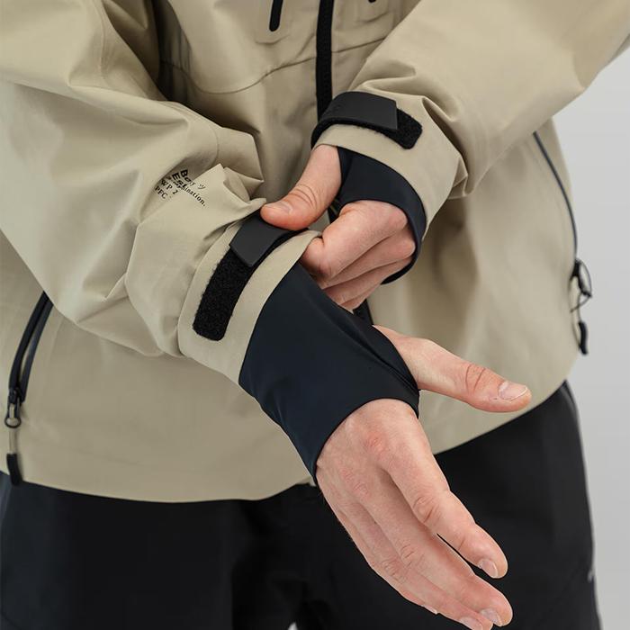 2025-26 BEYOND MEDALS PRO TECH JACKET 3L Beige ビヨンドメダルズ スノーボード ウェア ジャケット メンズ レディース 25-26 日本正規品_7