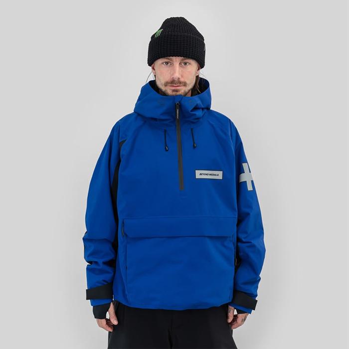 2025-26 BEYOND MEDALS RETRO ANORAK 2L Blue ビヨンドメダルズ
