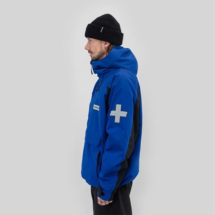2025-26 BEYOND MEDALS RETRO ANORAK 2L Blue ビヨンドメダルズ