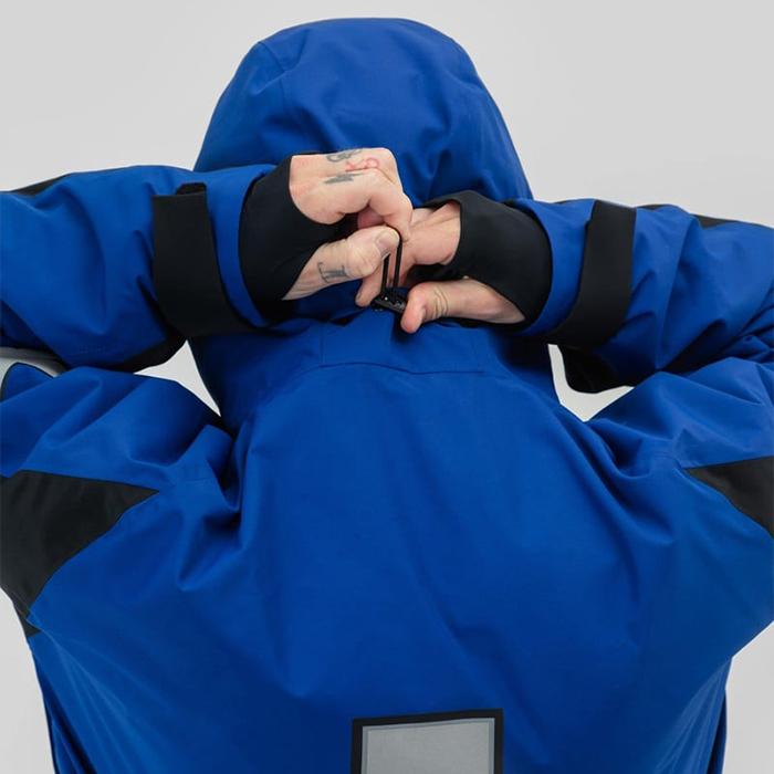 2025-26 BEYOND MEDALS RETRO ANORAK 2L Blue ビヨンドメダルズ