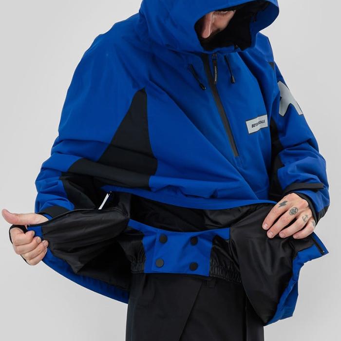 2025-26 BEYOND MEDALS RETRO ANORAK 2L Blue ビヨンドメダルズ