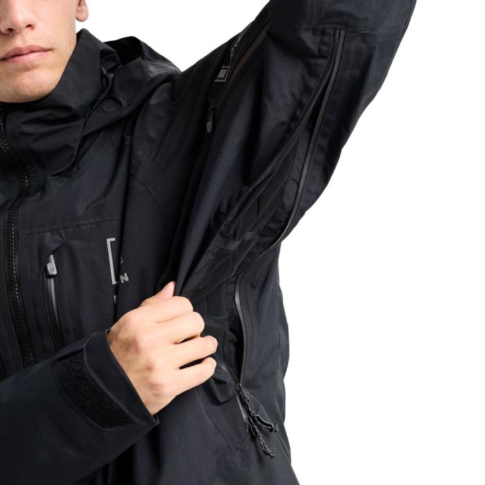 BURTON 2025-26 MEN'S AK SWASH GORE-TEX JACKET True Black バートン