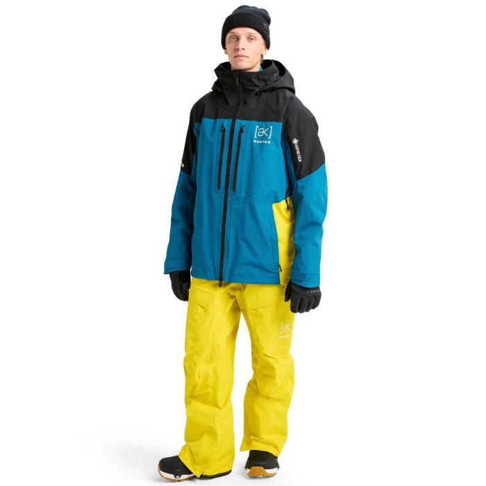 2025-26 BURTON MEN'S AK SWASH GORE-TEX JACKET True Black Blue Teal バートン ゴアテックス スノーボード ウェア ジャケット メンズ 日本正規品_2