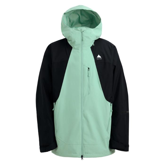 2025-26 BURTON MEN'S RESERVE 2L JACKET Soft Sage True Black バートン スノーボード ウェア ジャケット メンズ 25-26 日本正規品の画像