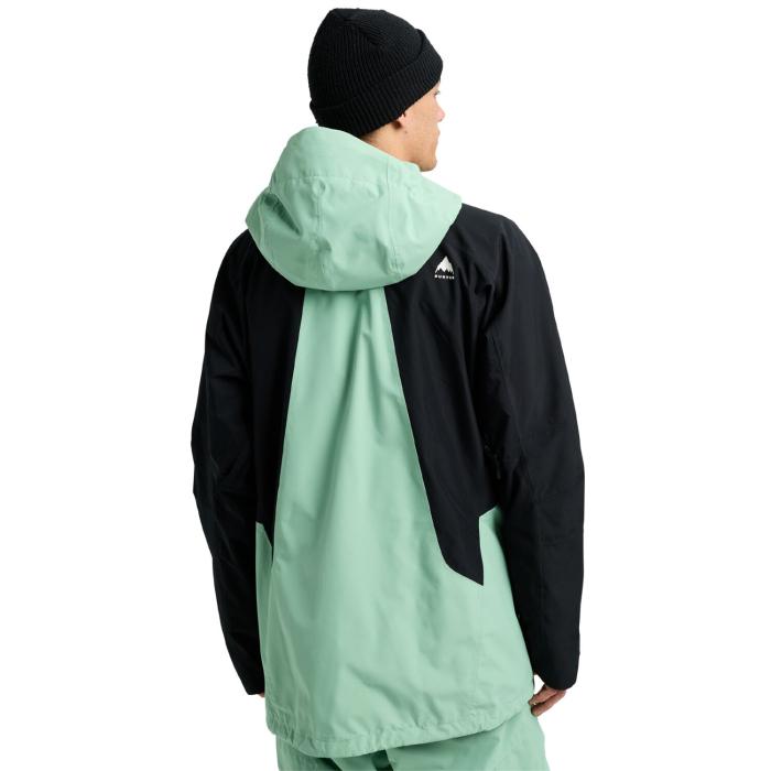 2025-26 BURTON MEN'S RESERVE 2L JACKET Soft Sage True Black バートン スノーボード ウェア ジャケット メンズ 25-26 日本正規品の画像