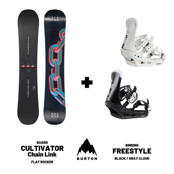 BURTON（バートン） スノーボード ビンディング 2点セット 2025-26 