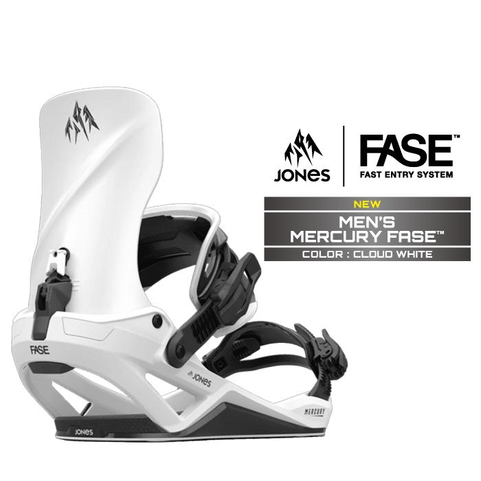 JONES SNOWBOARDS 2025-26 MEN'S MERCURY FASE Cloud White JONES SNOWBOARDS 2025-26 MEN'S MERCURY FASE Cloud White