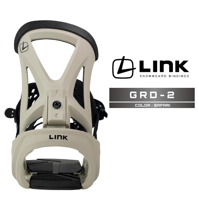 新品 · 未使用 ビンディング LINK GRD-2 Safari リンク M SIMS 2025-26 LINK GRD-2 Safari リンク スノーボード バインディング