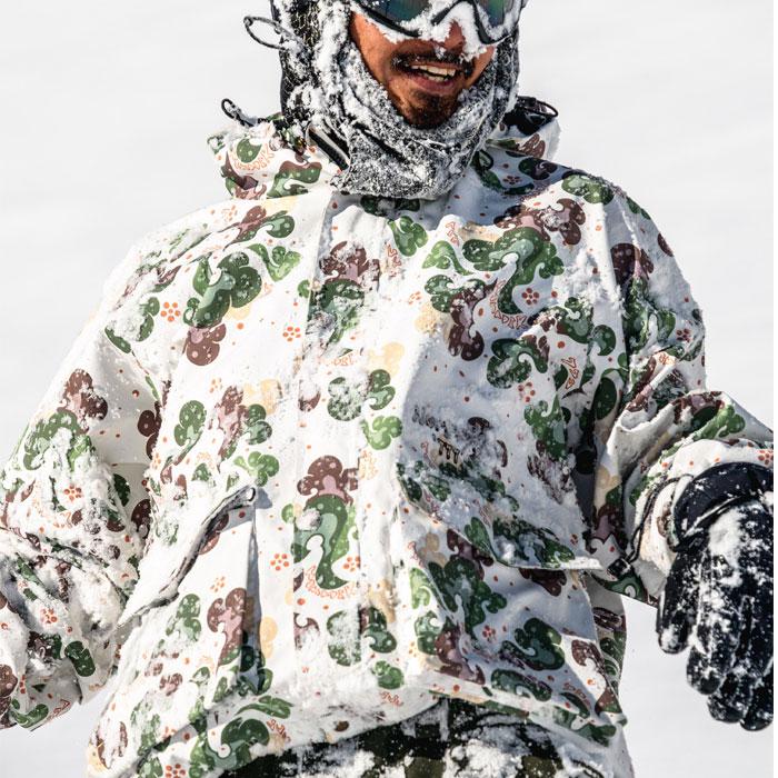 2025-26 NOMADIK 777 RONIN JACKET Beige Camo ノマディック