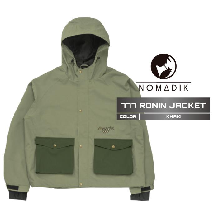 2025-26 NOMADIK 777 RONIN JACKET Khaki ノマディック