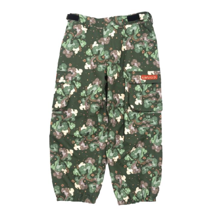 2025-26 NOMADIK 777 PANTS Green Camo ノマディック スノーボード