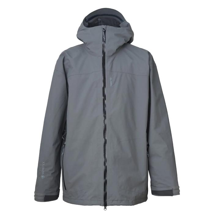 2025-26 REW STRIDER WIDE JKT 22 True Gray アールイーダブリュー スノーボード ウェア ジャケット ゴアテックス 25-26 日本正規品_1