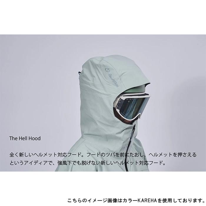 2025-26 REW STRIDER WIDE JKT 22 True Gray アールイーダブリュー スノーボード ウェア ジャケット ゴアテックス 25-26 日本正規品_5
