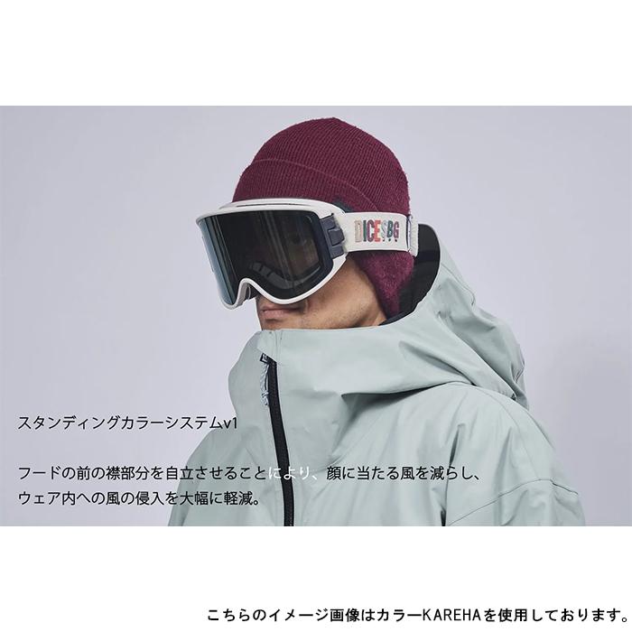 2025-26 REW STRIDER WIDE JKT 22 True Gray アールイーダブリュー スノーボード ウェア ジャケット ゴアテックス 25-26 日本正規品_6