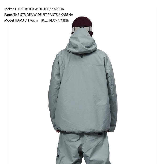 2025-26 REW STRIDER WIDE JKT 22 Kareha アールイーダブリュー スノーボード ウェア ジャケット ゴアテックス 25-26 日本正規品_2