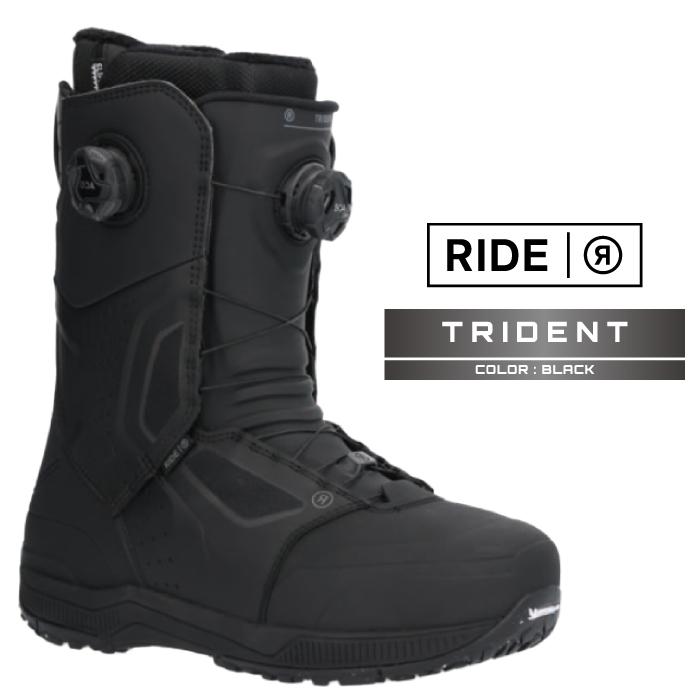 スノーボード　ブーツ　ライド　ride トライデント　trident 26.0 RIDE（ライド） 2025-26 RIDE TRIDENT Black トライデント