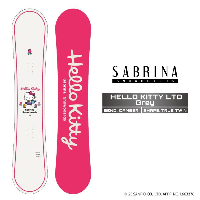 SABRINA（サブリナ） 2025-26 SABRINA HELLO KITTY LTD Gray ハロー 