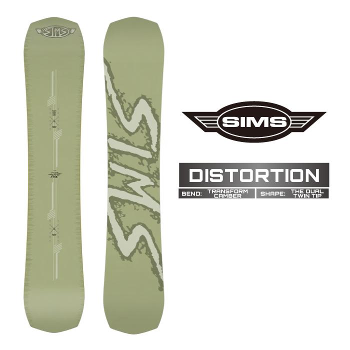SIMS 2025-26 SIMS DISTORTION シムス ディストーション スノーボード