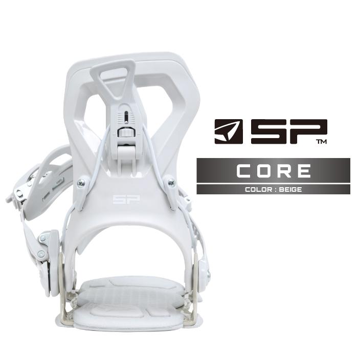 SP Binding 2025-26 SP CORE Beige エスピー コア スノーボード ビンディング バインディング メンズ ...