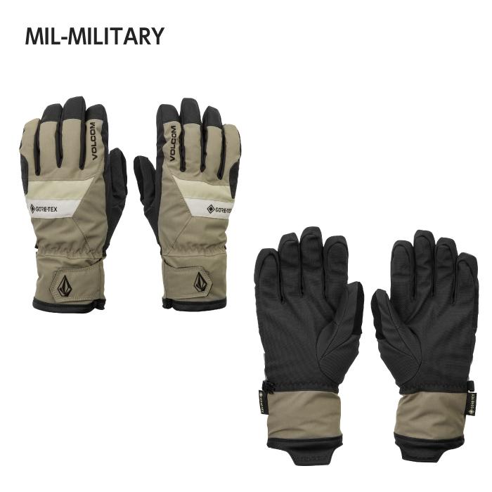 VOLCOM（ボルコム） 2025-26 VOLCOM CP2 GORE-TEX GLOVE Black/Brown