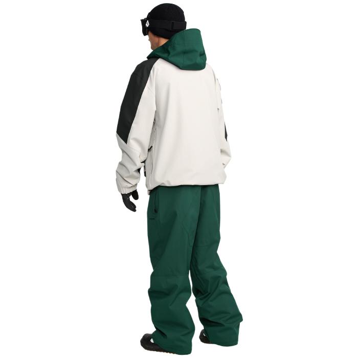 2025-26 VOLCOM SNOW BILLOW PANT Black Green ボルコム スノーボード ウェア パンツ メンズ 25-26 日本正規品の画像