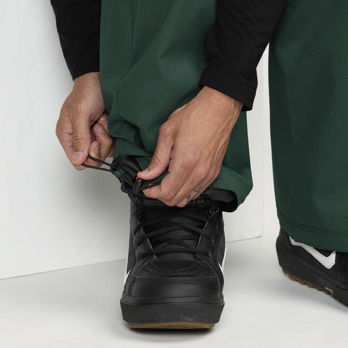 2025-26 VOLCOM SNOW BILLOW PANT Black Green ボルコム スノーボード ウェア パンツ メンズ 25-26 日本正規品の画像
