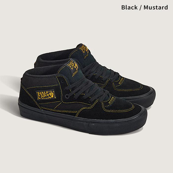 VANS（ヴァンズ） US企画 日本正規品 VANS SKATE HALF CAB Black Gum