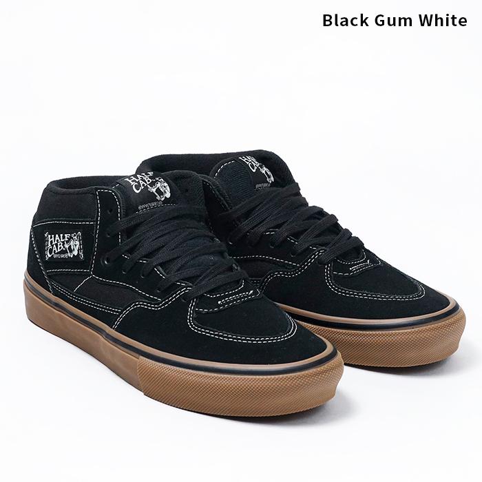 VANS（ヴァンズ） US企画 日本正規品 VANS SKATE HALF CAB Black Gum