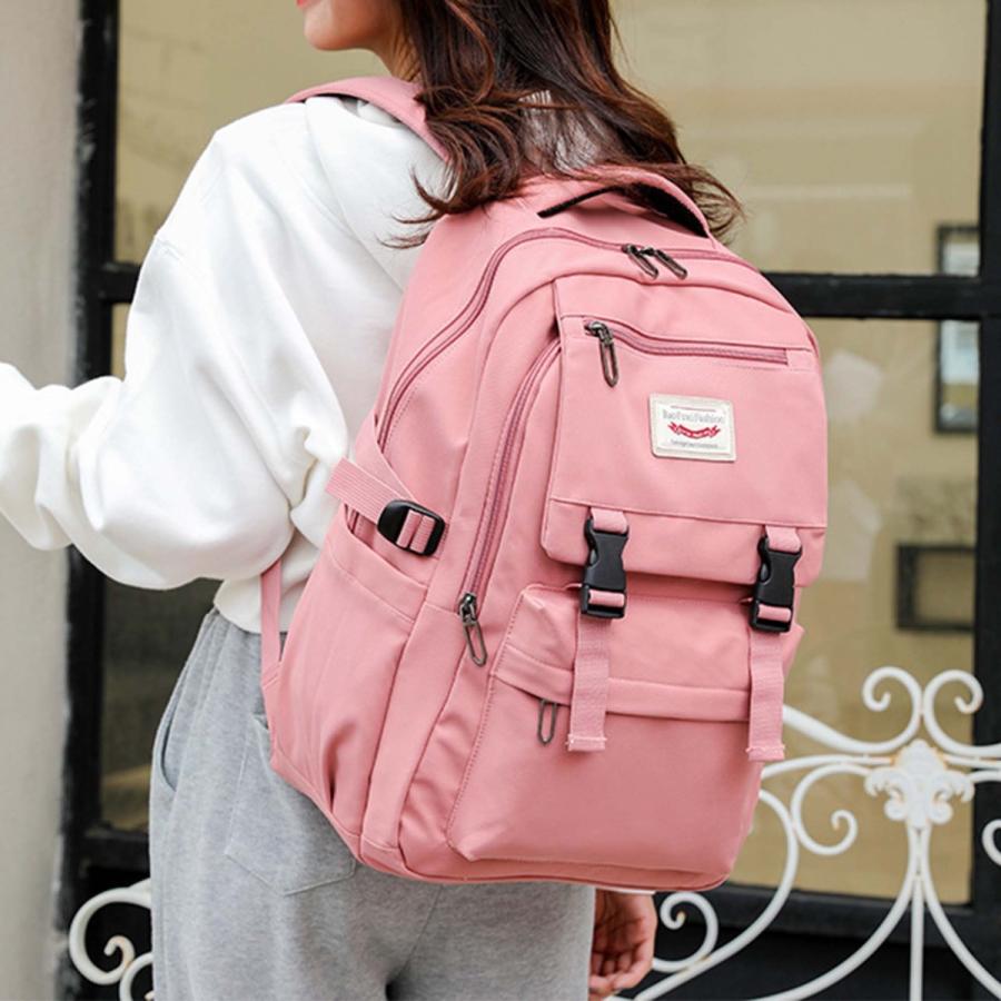 リュック 大容量 軽量 通学 カラフル 韓国 女子 レディース メンズ