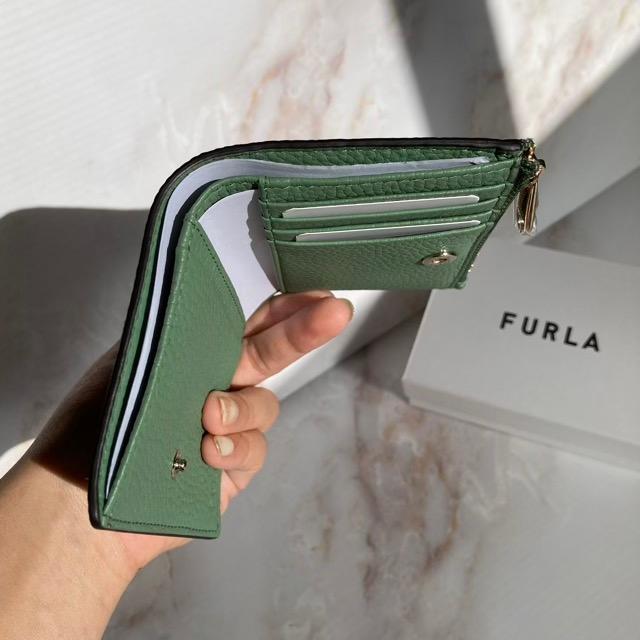 即発送】FURLA DAFNE S ミニ財布 折財布 二つ折り グレインレザー