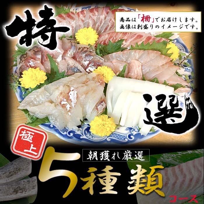 刺身用 柵 5種 詰め合わせ 『 朝どれ 厳選5種類 三浦半島 刺身セット 』 魚 地魚 下処理 サク 鮮魚box 早鈴直売所 ギフト お祝い 鮮魚｜peachsilver｜03