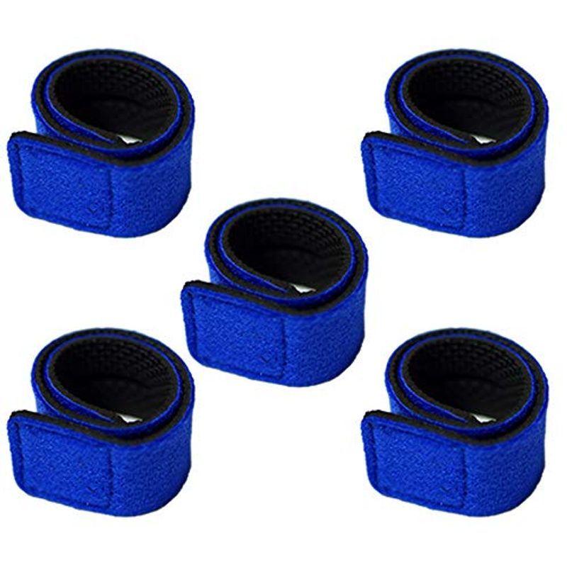 L Park ロッドベルト 釣り竿バンド 釣り 保護ベルト 結びバンド選べる３色 ブルー おすすめ