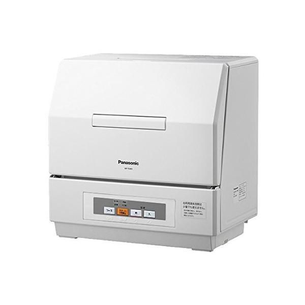 【送料無料・設置無料サービス有り】食洗機 Panasonic NP-TCM2 中古 中古品)Panasonic 食器洗い乾燥機 プチ食洗 ホワイト NP-TCM2-W