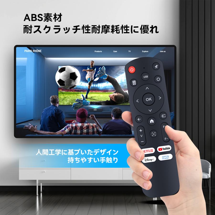 プロジェクターリモコン for Polocsh P7 プロジェクター リモコン対応